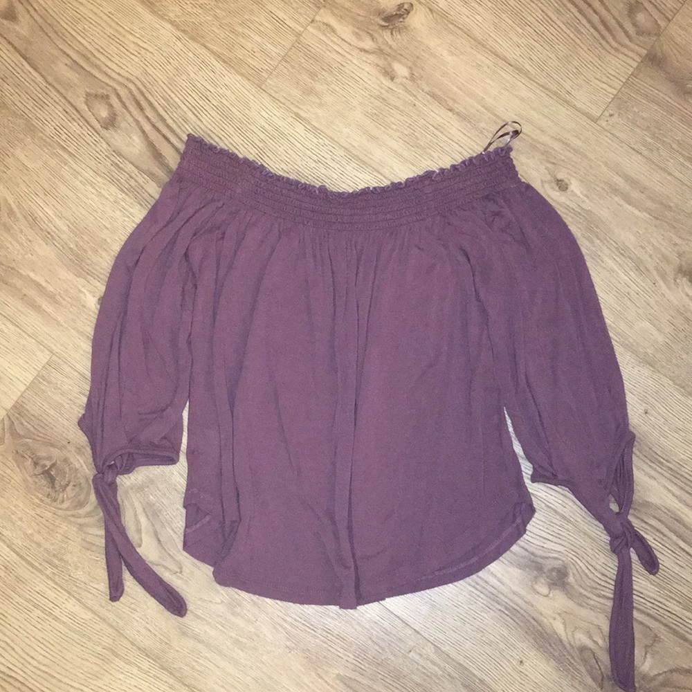 Off the shoulder shirt